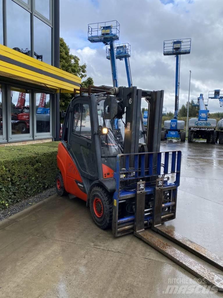 Linde H 30 CNG-02 LPG'li forkliftler