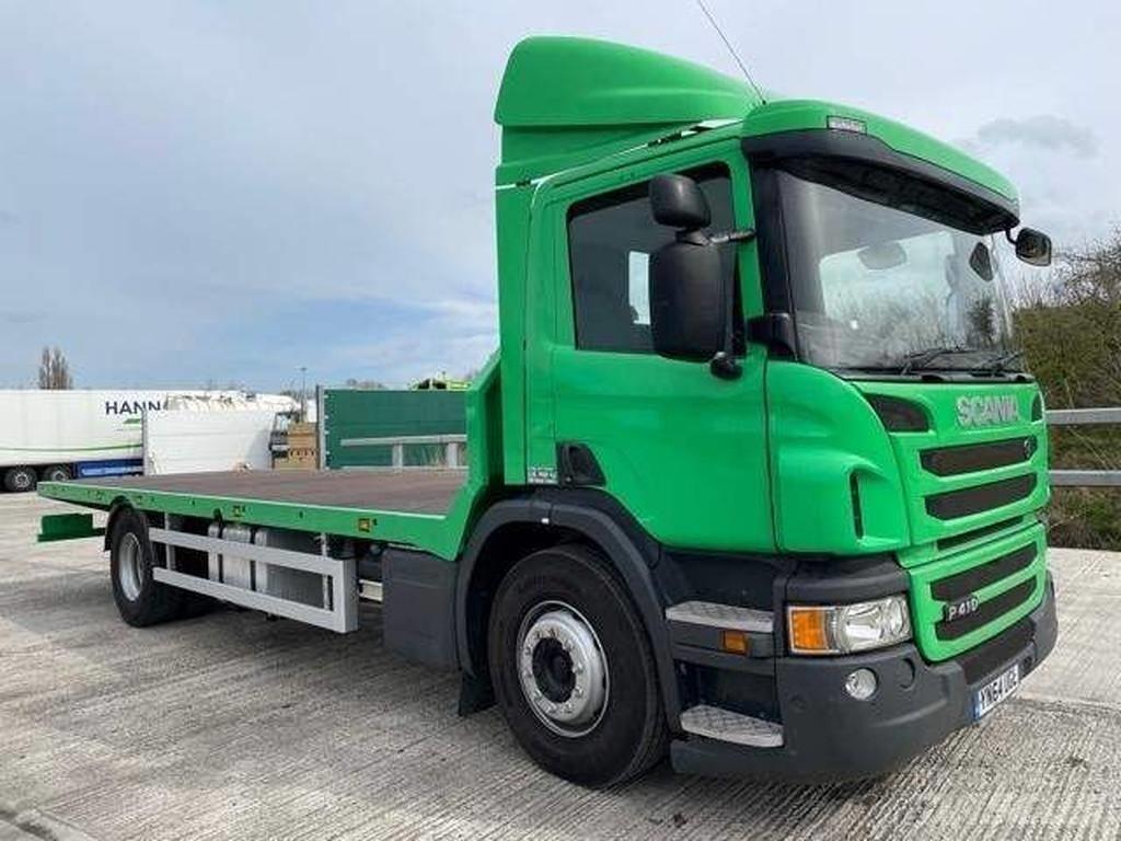 Scania P 410 Flatbed kamyonlar