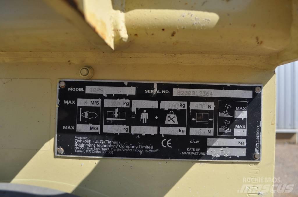 JLG 10 RS Makasli platformlar