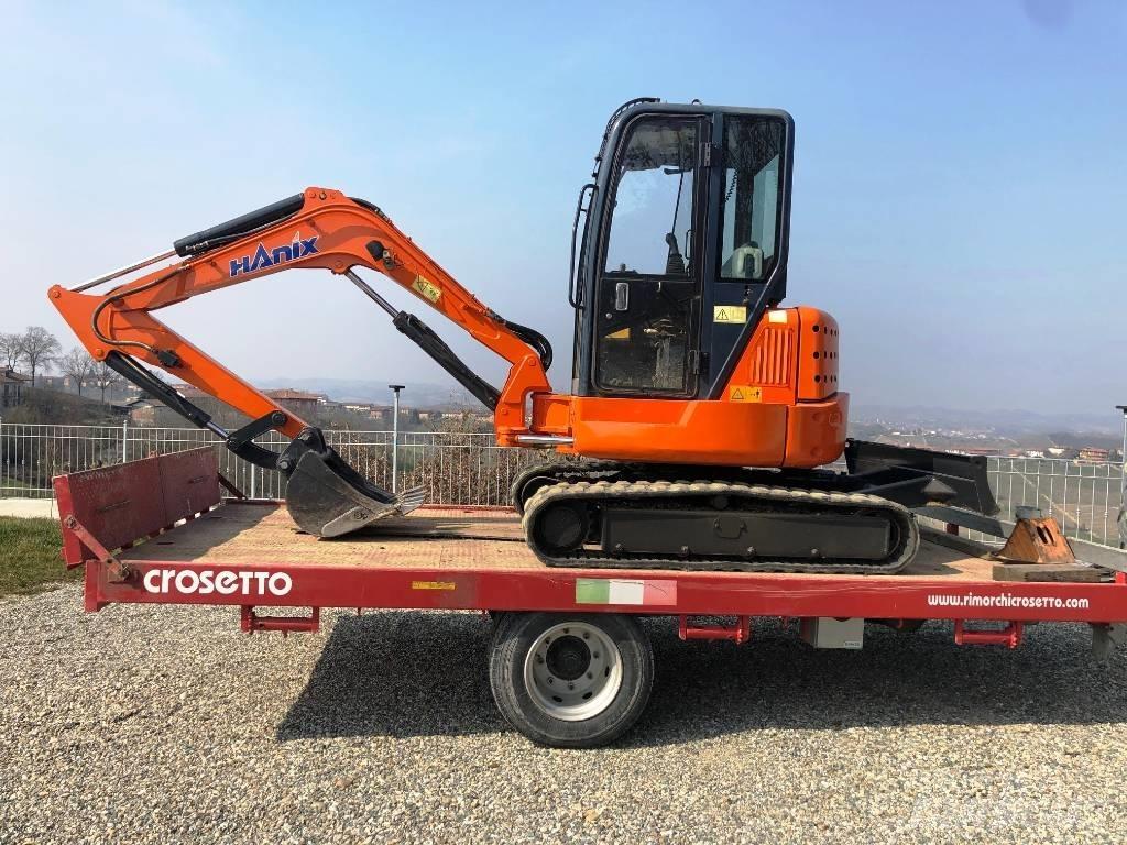 Hanix H36R Mini ekskavatörler, 7 tona dek