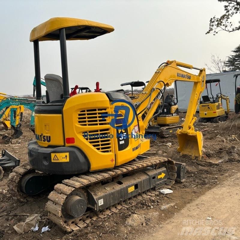 Komatsu PC35MR Mini ekskavatörler, 7 tona dek