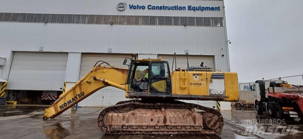 Komatsu PC 600 LC-8 Paletli ekskavatörler