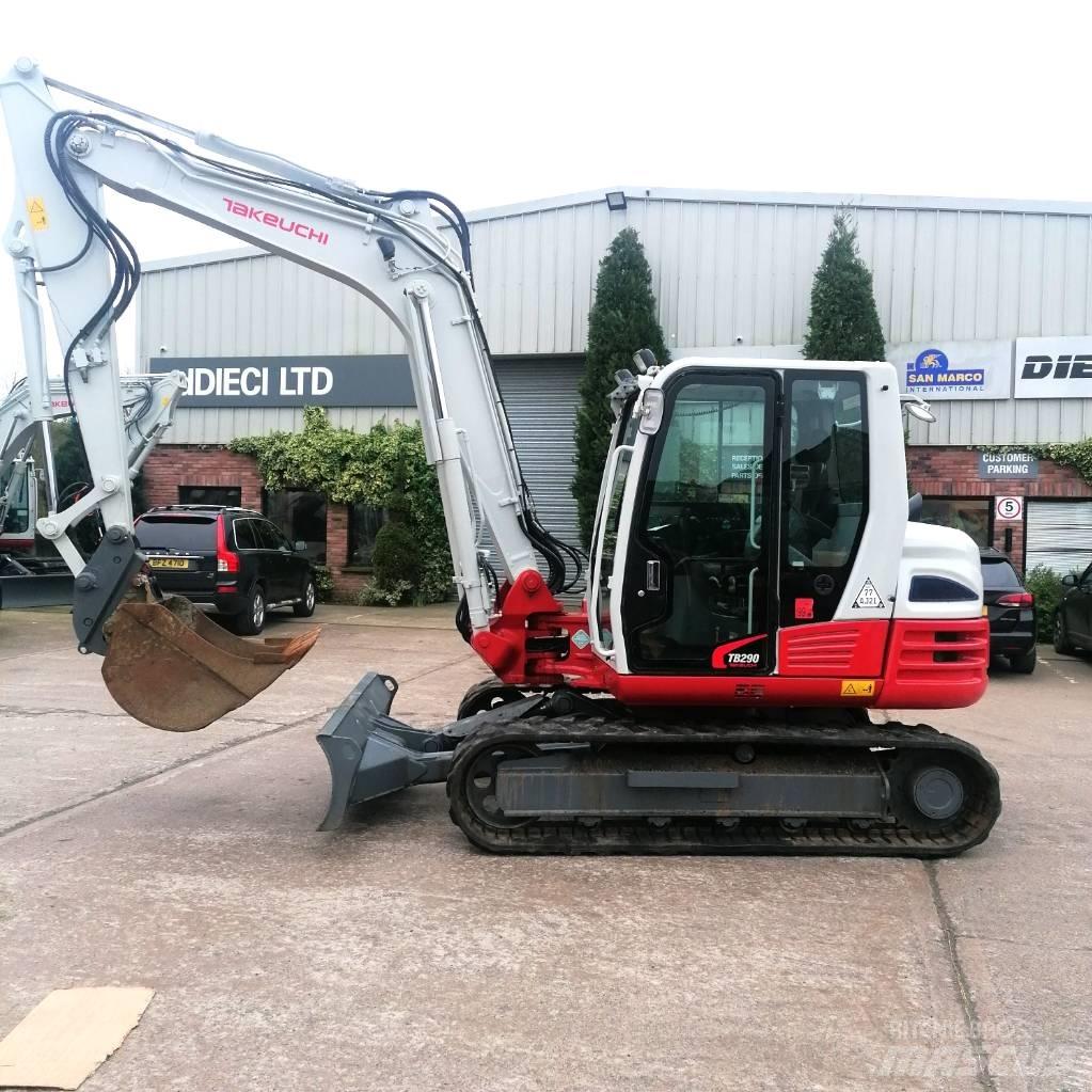 Takeuchi TB290 Midi ekskavatörler 7 - 12 t