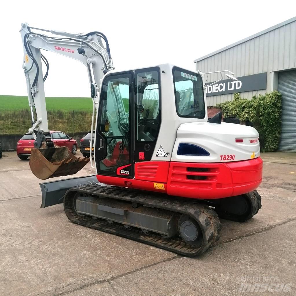 Takeuchi TB290 Midi ekskavatörler 7 - 12 t