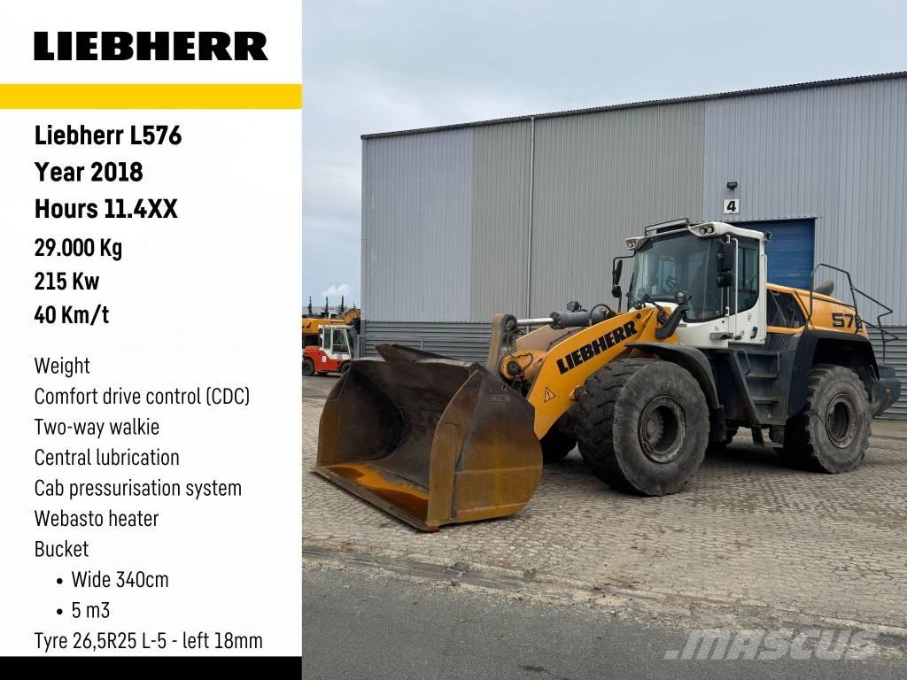 Liebherr L576 Tekerlekli yükleyiciler