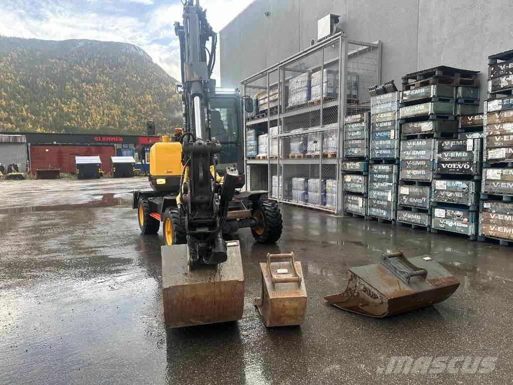 Volvo EW60E Lastik tekerli ekskavatörler