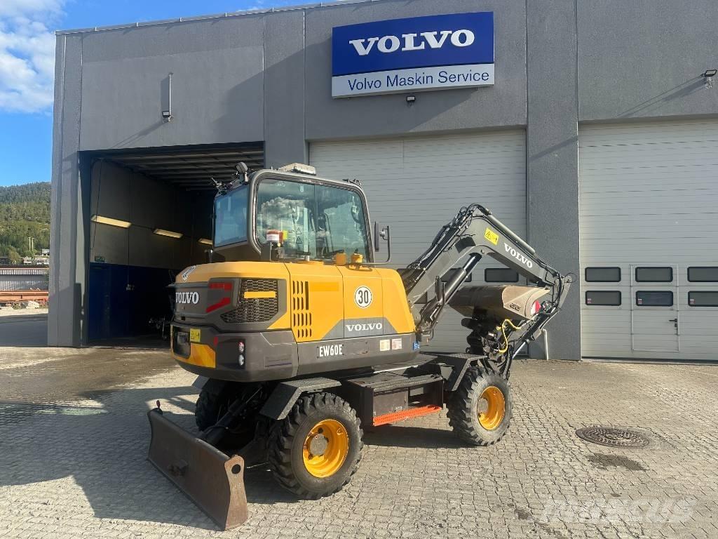 Volvo EW60E Lastik tekerli ekskavatörler