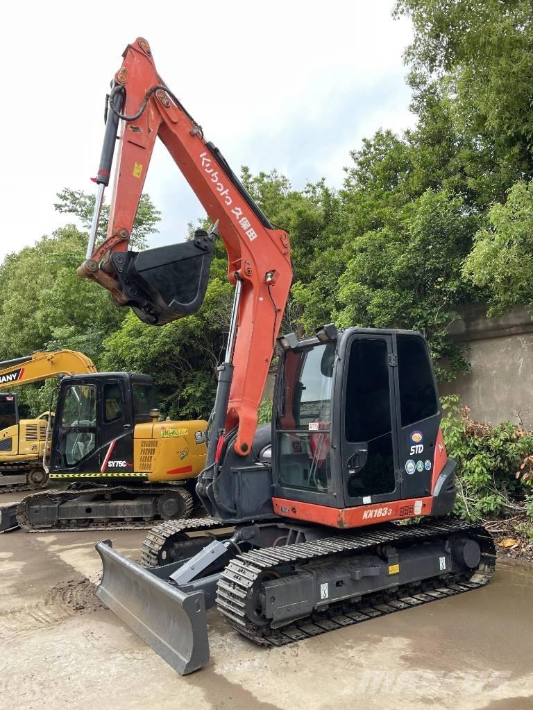 Kubota KX183-3 Midi ekskavatörler 7 - 12 t
