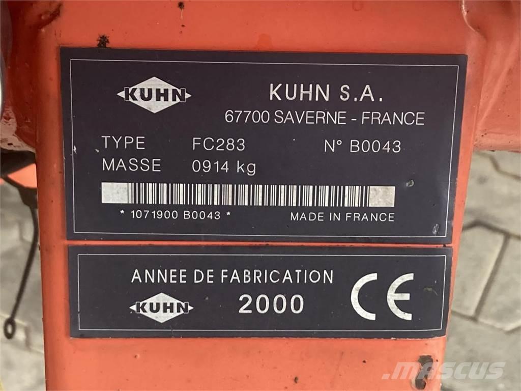 Kuhn FC 283 Çayir biçme makinalari