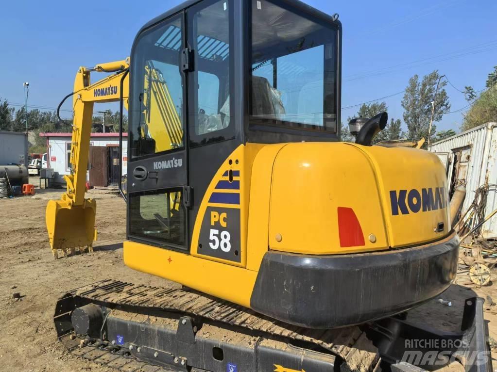 Komatsu PC 58 Mini ekskavatörler, 7 tona dek