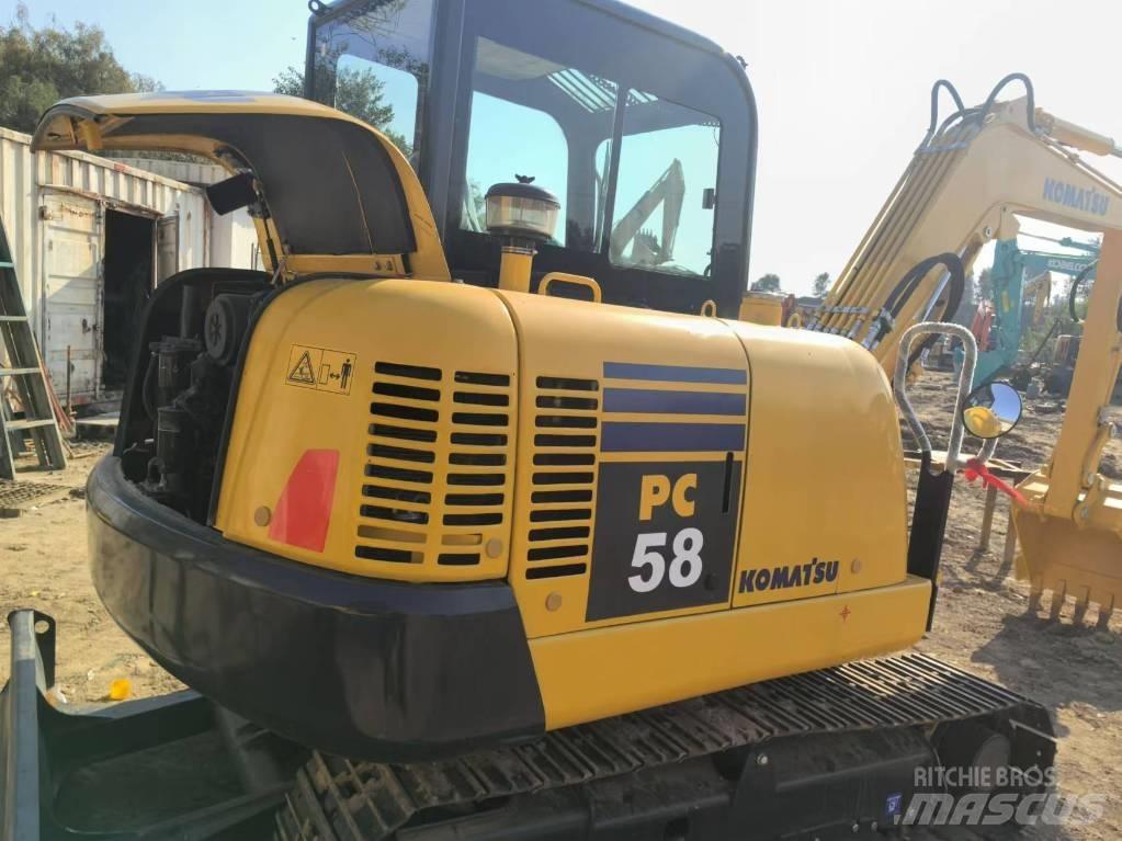 Komatsu PC 58 Mini ekskavatörler, 7 tona dek