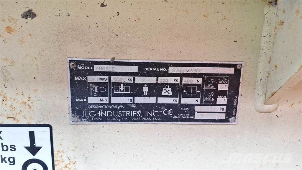 JLG 4069LE Makasli platformlar