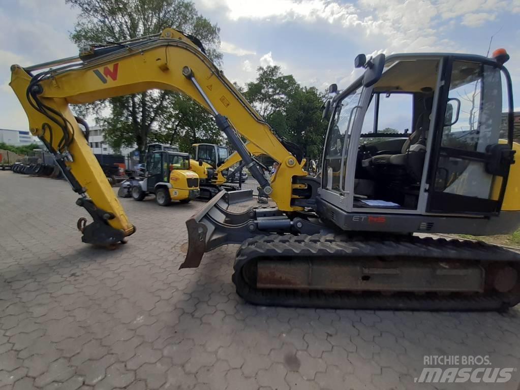 Wacker Neuson ET145 Paletli ekskavatörler