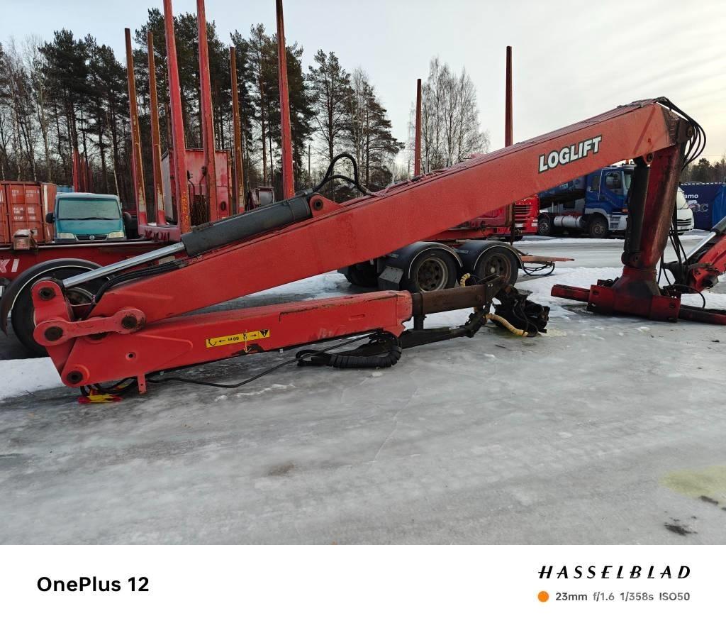 Loglift 250 T Tomruk vinçleri