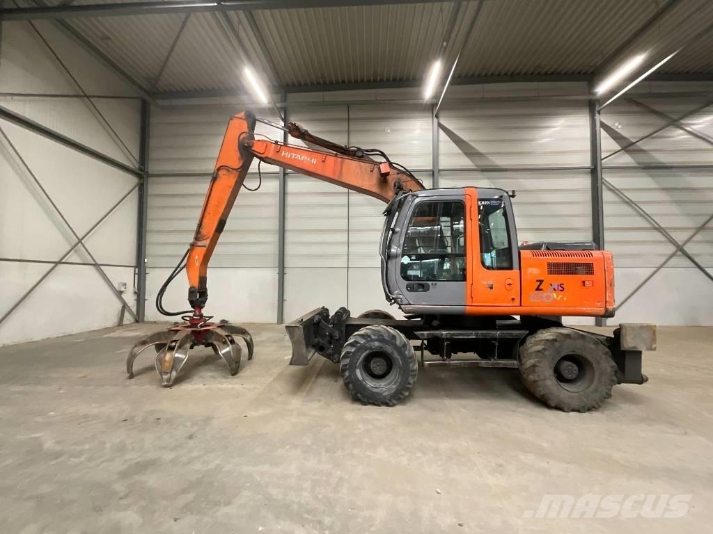 Hitachi ZX 130 W Lastik tekerli ekskavatörler
