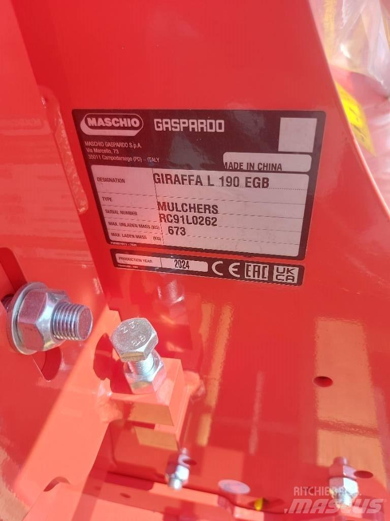 Maschio giraffa 190 Hasat makineleri