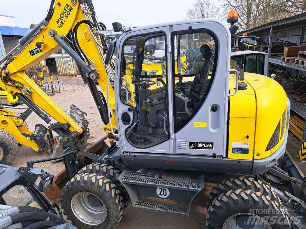 Wacker Neuson EW100 Lastik tekerli ekskavatörler
