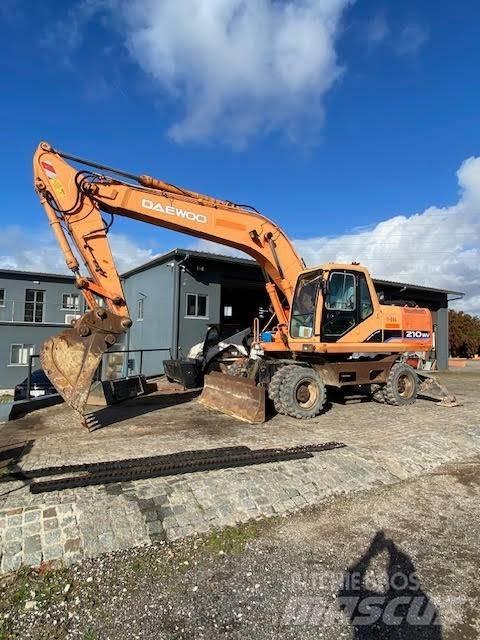Daewoo 210wv Lastik tekerli ekskavatörler