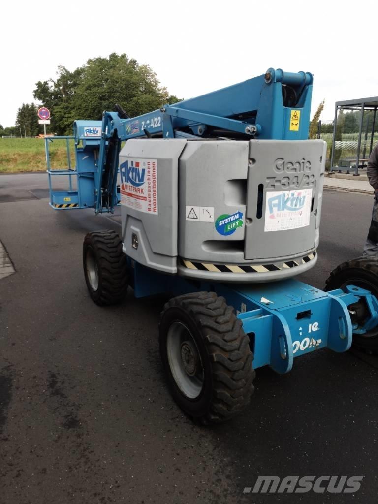 Genie Z34/22 DIESEL Körüklü personel platformları