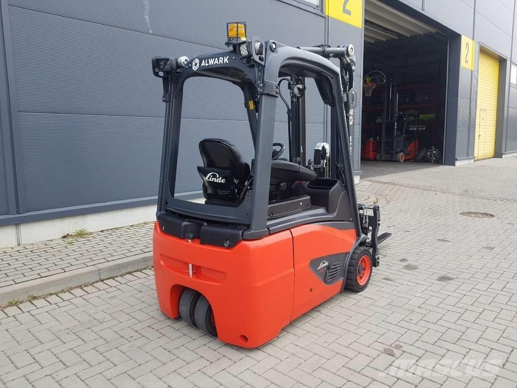 Linde E16C Elektrikli forkliftler