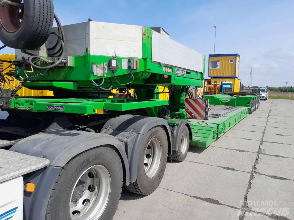 Goldhofer tiefbett Low loader yari çekiciler