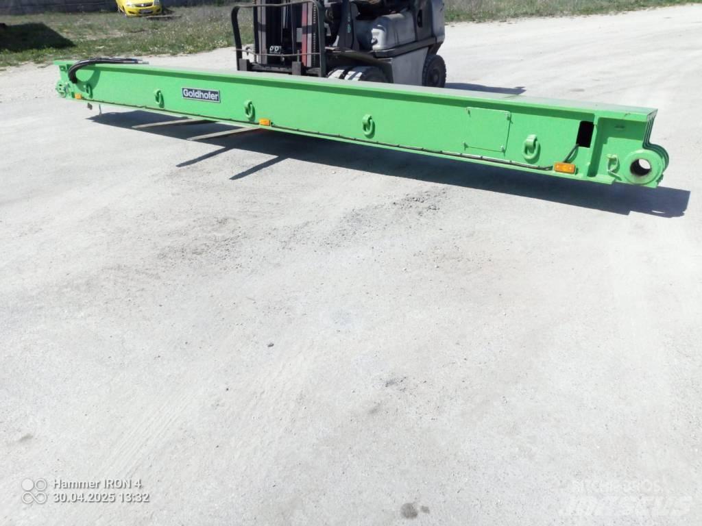 Goldhofer tiefbett Low loader yari çekiciler