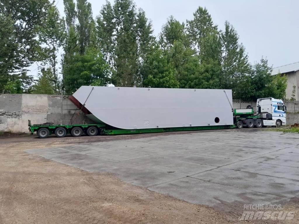 Goldhofer tiefbett Low loader yari çekiciler