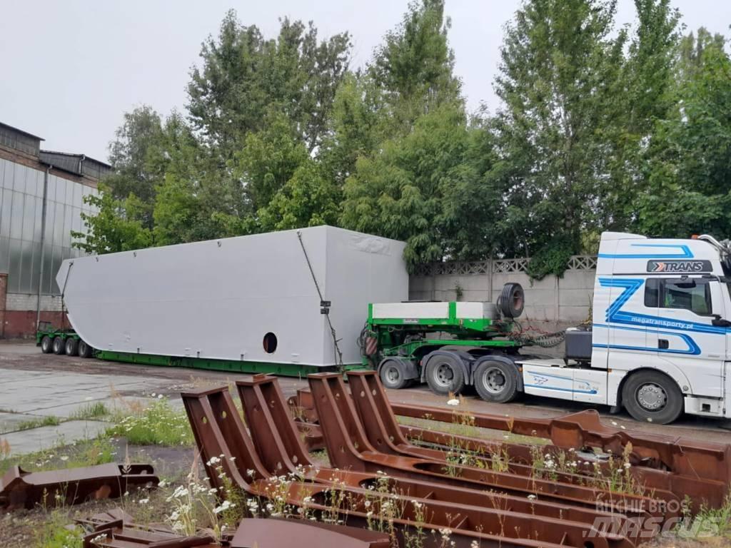 Goldhofer tiefbett Low loader yari çekiciler