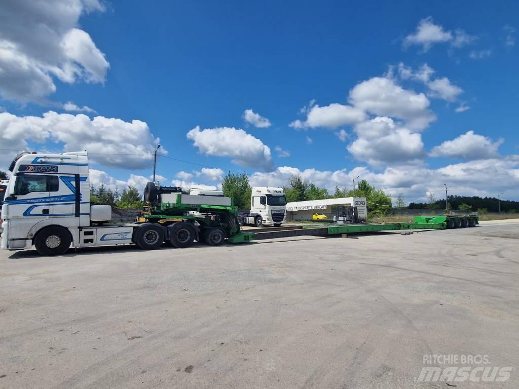 Goldhofer tiefbett Low loader yari çekiciler