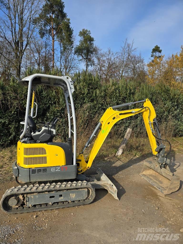 Wacker Neuson EZ17 Mini ekskavatörler, 7 tona dek