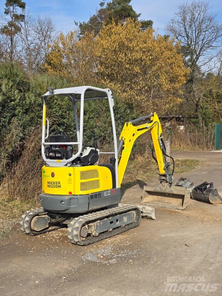 Wacker Neuson EZ17 Mini ekskavatörler, 7 tona dek