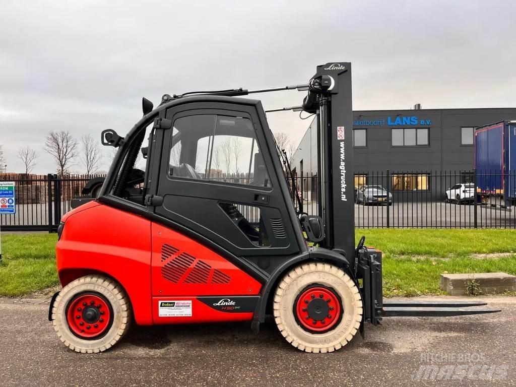 Linde H50T-02 LPG'li forkliftler
