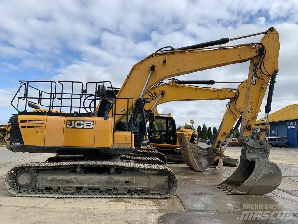 JCB JS220LC Paletli ekskavatörler