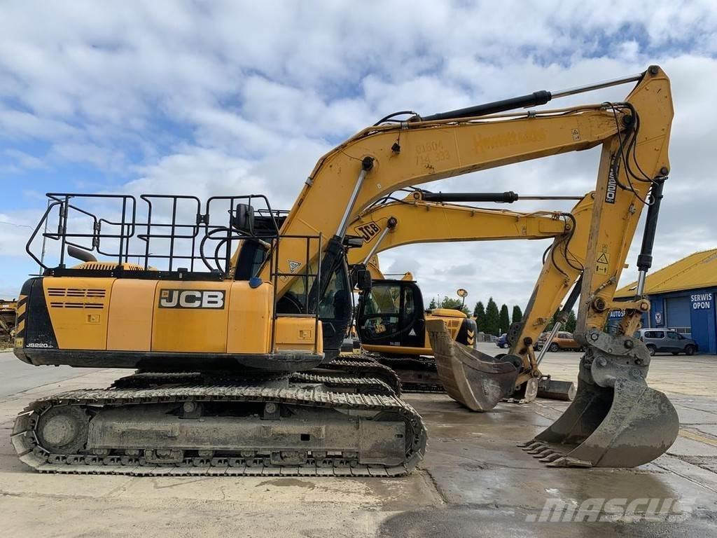 JCB JS220LC Paletli ekskavatörler