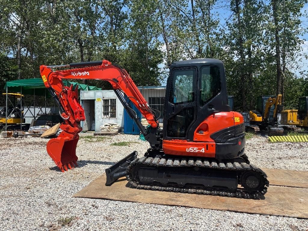 Kubota U 55-4 Mini ekskavatörler, 7 tona dek