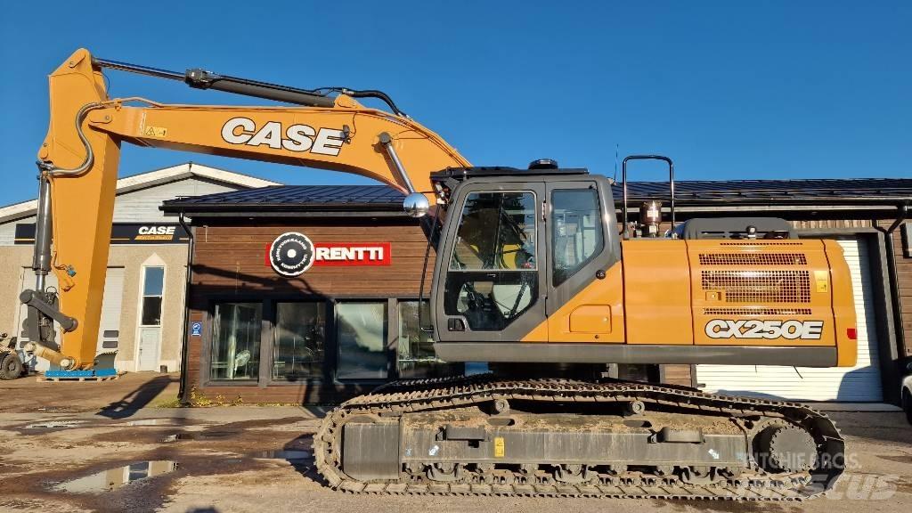 CASE CX 250E Paletli ekskavatörler