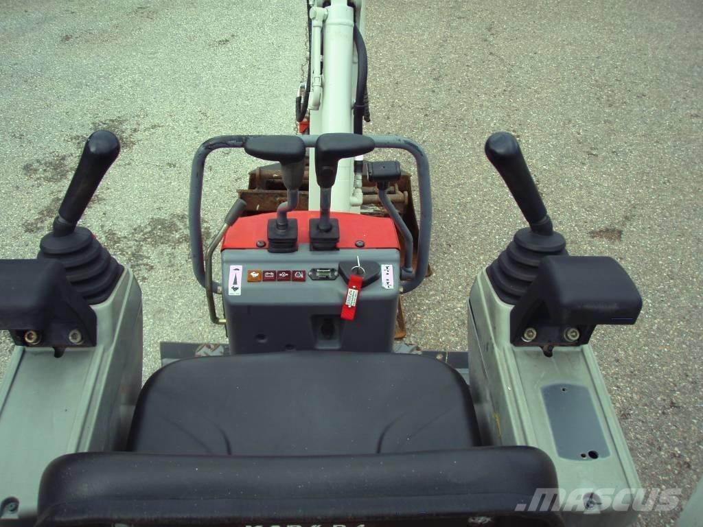 Takeuchi TB 210 R Mini ekskavatörler, 7 tona dek