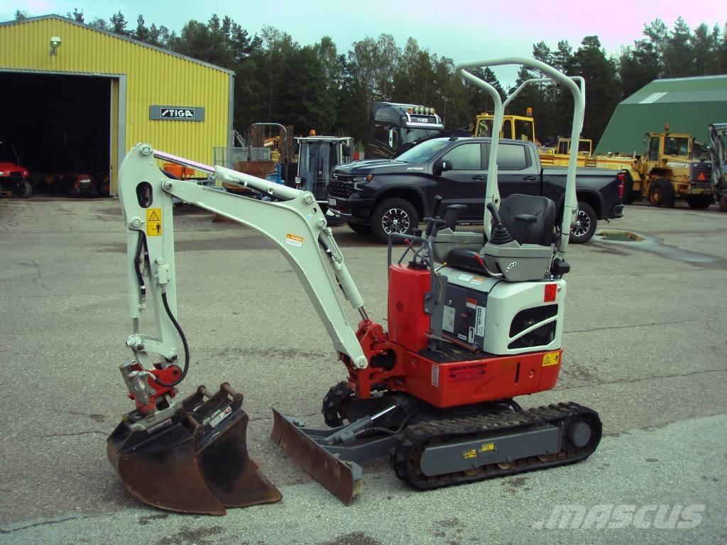 Takeuchi TB 210 R Mini ekskavatörler, 7 tona dek