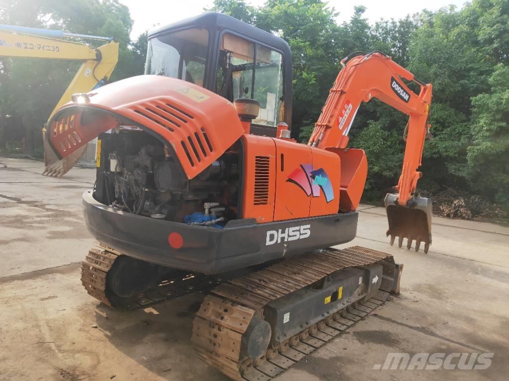 Doosan DH55 Mini ekskavatörler, 7 tona dek