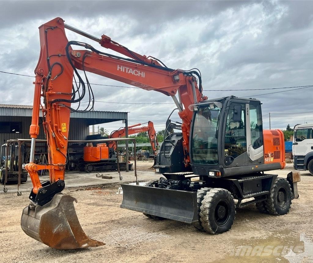 Hitachi ZX 145 W-3 Lastik tekerli ekskavatörler