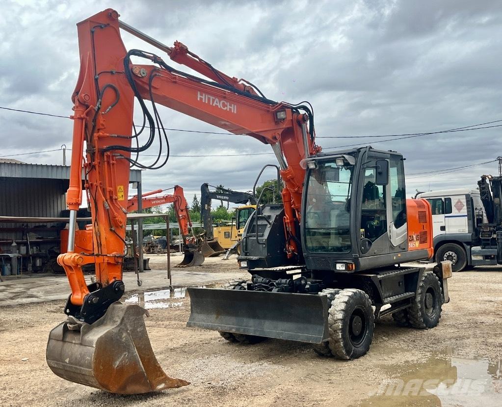 Hitachi ZX 145 W-3 Lastik tekerli ekskavatörler