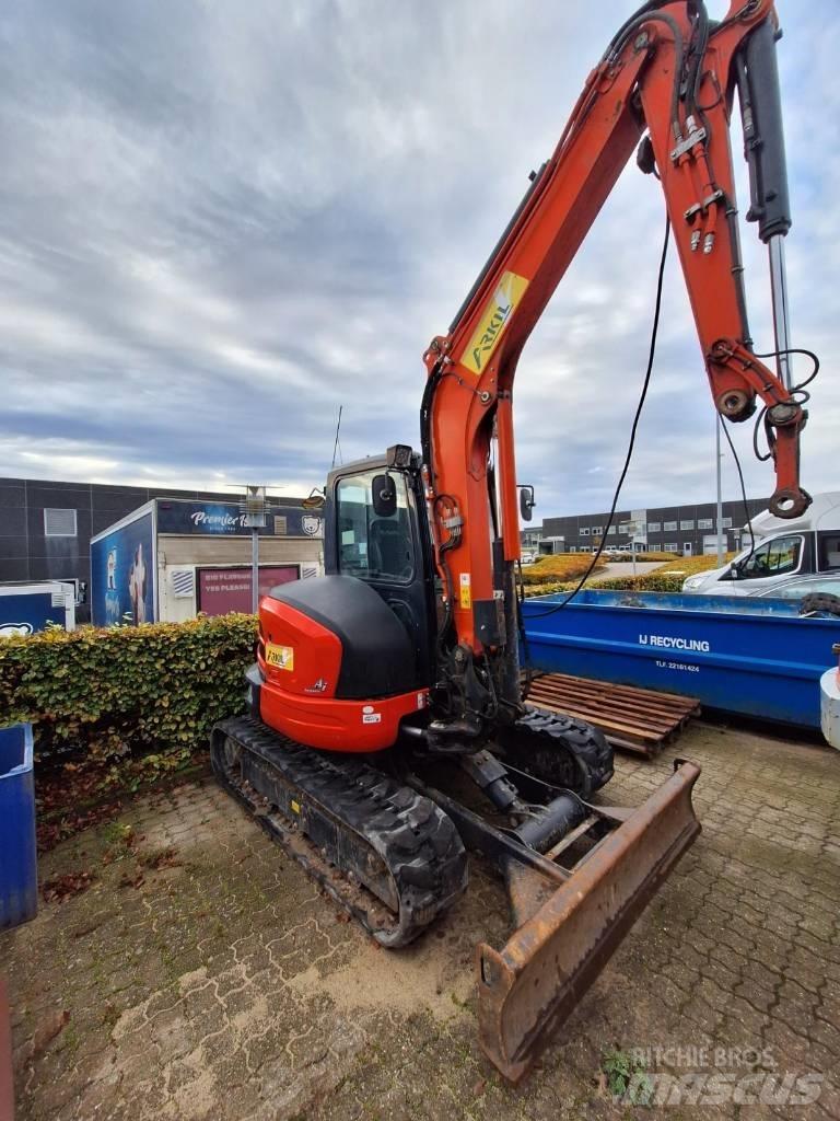 Kubota U55-4 Mini ekskavatörler, 7 tona dek