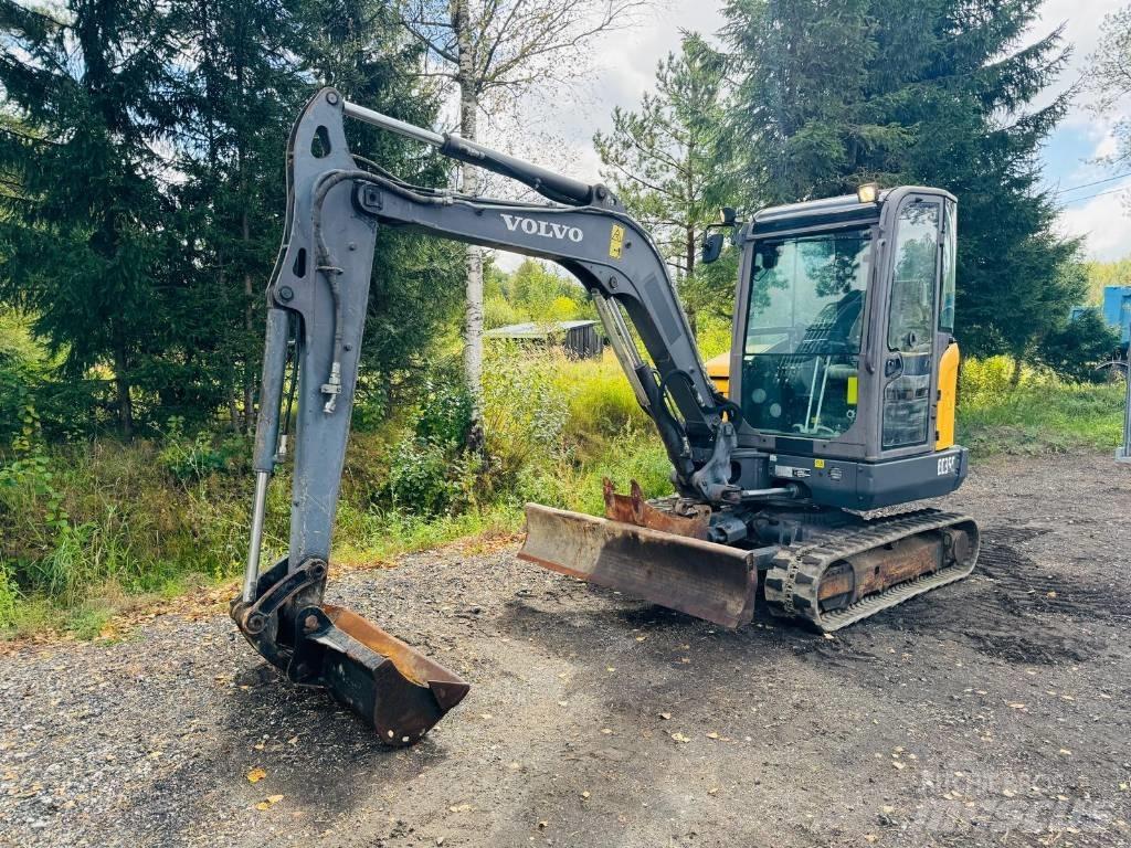 Volvo EC 35 C Mini ekskavatörler, 7 tona dek