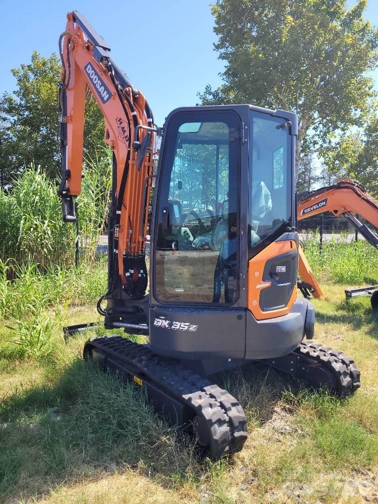 Doosan DX35Z-7 Mini ekskavatörler, 7 tona dek