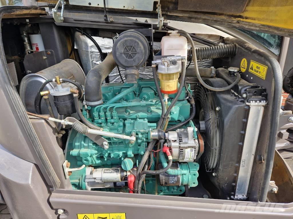 Volvo ECR 50 D Mini ekskavatörler, 7 tona dek