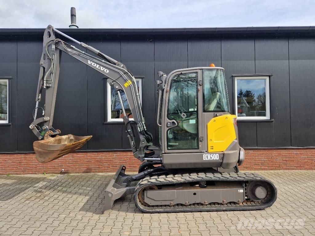 Volvo ECR 50 D Mini ekskavatörler, 7 tona dek