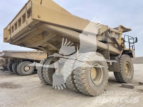CAT 773D Belden kirma kaya kamyonu