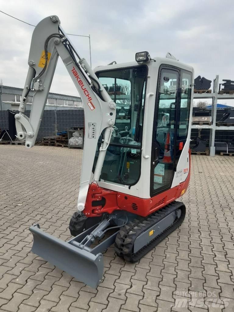 Takeuchi TB216 V2 Mini ekskavatörler, 7 tona dek