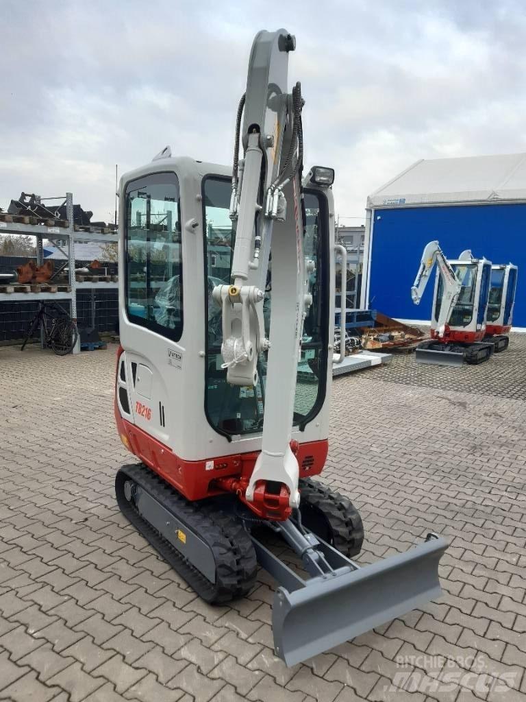 Takeuchi TB216 V2 Mini ekskavatörler, 7 tona dek