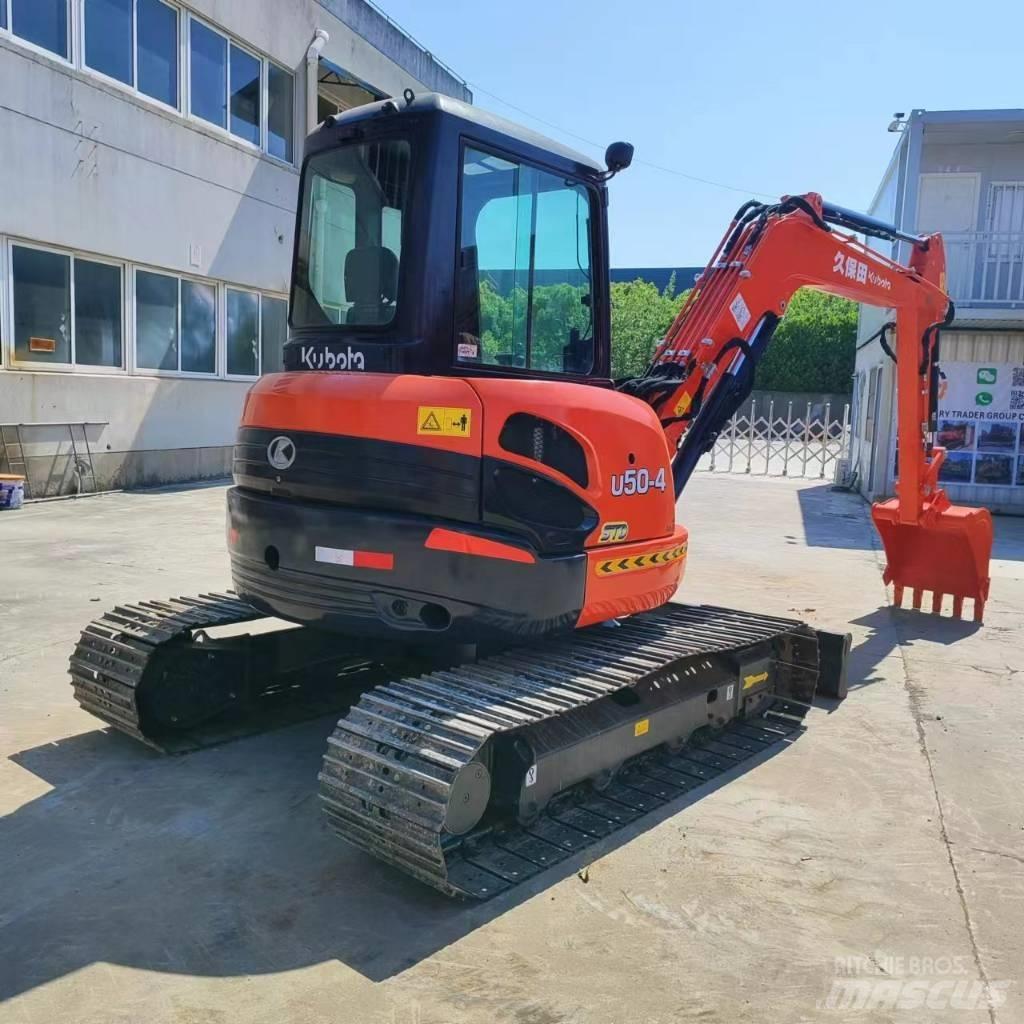 Kubota U50-4 Mini ekskavatörler, 7 tona dek